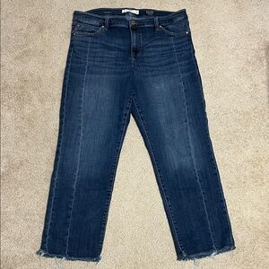 Liverpool Dark Wash Ankle Jeans